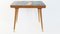 Mid-Century French Multicolored Ceramic & Oak Side Table, 1950s, Image 1