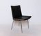 Model AP37 Back Leather Airport Chairs by Hans J. Wegner for A.P. Stolen, 1950s, Set of 4 1
