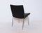 Model AP37 Back Leather Airport Chairs by Hans J. Wegner for A.P. Stolen, 1950s, Set of 4, Image 4
