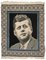 Middle Eastern Kennedy Portrait Rug, 1980s 1