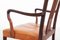 Vintage Dining Chairs by Helge Vestergaard Jensen for Peder Pedersen, 1940s, Set of 10 6