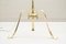 Vintage Brass Tripod Floor Lamp, 1960s 3