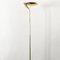 Lámpara de pie alemana minimalista de latón, años 80, Imagen 3
