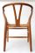 Vintage Wishbone Chair by Hans J. Wegner and Stool by Jorgen Baekmark, 1960s, Image 4
