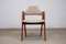Teak Compass Chairs by Kai Kristiansen for Sva Møbler, 1958, Set of 4, Image 1
