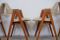 Teak Compass Chairs by Kai Kristiansen for Sva Møbler, 1958, Set of 4, Image 5
