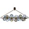 Chandelier with Murano Glass Globes from Glustin Luminaires, 2018 1