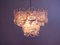 Lámpara de araña de cristal de Murano, 1981, Imagen 12