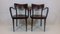 Wooden Chairs from Thonet, 1940s, Set of 2, Image 1