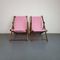 Vintage Pink Deck Chairs, Set of 2, Image 2