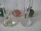 Multicolored Crystal Glass Vases from Alsterfors & Ekenäs, Set of 8 5