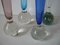 Multicolored Crystal Glass Vases from Alsterfors & Ekenäs, Set of 8 4