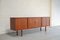 Credenza vintage in ottone e teak di Ejnar Larsen & Aksel Bender per Næstved Møbelfabrik, Danimarca, Immagine 3