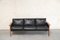 Vintage Swedish Leather Sofa from Effka Mobler 3