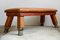 Vintage Leather Bench, 1930s, Image 12