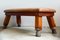 Vintage Leather Bench, 1930s 9