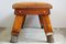 Vintage Leather Bench, 1930s, Image 10