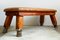 Vintage Leather Bench, 1930s, Image 7
