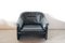 Vintage DS 16 Lounge Chair in Black Leather from de Sede 4