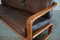 Vintage Sofa aus braunem Leder & Teak von Möbelfabrik Holstebro 10