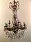 Vintage Crystal Beaded Chandelier 2