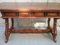 Antique Desk & 3 Chairs from Caltagirone, Image 2