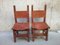Antique Desk & 3 Chairs from Caltagirone, Image 7