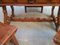 Antique Desk & 3 Chairs from Caltagirone 9