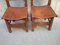 Antique Desk & 3 Chairs from Caltagirone 8