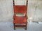 Antique Desk & 3 Chairs from Caltagirone, Image 5