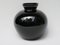 Vintage French Black Glass Vases, Set of 4, Image 7