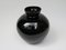 Vintage French Black Glass Vases, Set of 4, Image 8