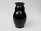 Vintage French Black Glass Vases, Set of 4 3