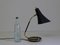 Brass & Wrinkle Finish Desk Lamp, 1950s 13