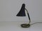Lámpara de escritorio de latón y laca, años 50, Imagen 1
