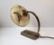 Danish Brass & Marbled Glass Table or Wall Lamp, 1940s, Image 1