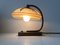 Lampada da tavolo o parete in ottone e vetro, Danimarca, anni '40, Immagine 6