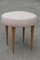 Italian Stool in Maple & Brass, 1950s, Image 3