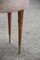 Italian Stool in Maple & Brass, 1950s 2