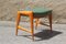 Italian Bench in Solid Maple and Eco-Leather, 1950s, Image 4