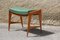 Italian Bench in Solid Maple and Eco-Leather, 1950s, Image 3