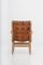Scandinavian Leather Eva Lounge Chair by Bruno Mathsson, 1960s 6