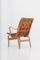 Scandinavian Leather Eva Lounge Chair by Bruno Mathsson, 1960s 5