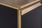 Hollywood Regency Brass & Lacquered Highboard from Belgo Chrom, 1970s 4