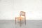 Teak & Cane Model 83 Dining Chairs by N. O. Møller for J. L. Møllers, Set of 2, Image 10