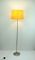 Fiberglass & Nickel-Plated Floor Lamp, 1960s 10