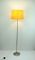 Fiberglass & Nickel-Plated Floor Lamp, 1960s, Image 10