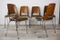 Vintage Stacking Dining Chairs from Baumann, Set of 6 2