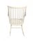 White Rocking Chair by Lena Larsson for Nesto, Sweden, 1960s 3