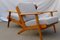 Model GE 290 Teak Lounge Chairs by Hans J. Wegner for Getama, 1960s, Set of 2 4